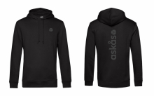 Hoodie utan dragkedja, Dam