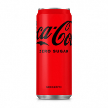 Coca Cola Zero burk, 33 cl