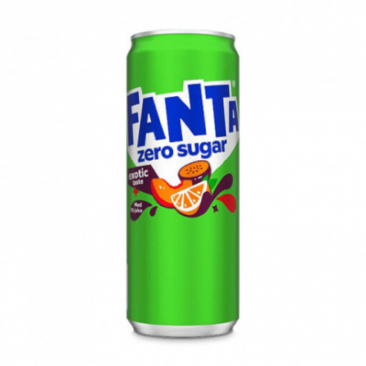 Fanta Exotic Zero 33cl i gruppen Hela sortimentet hos Franks Cafe (franks085)