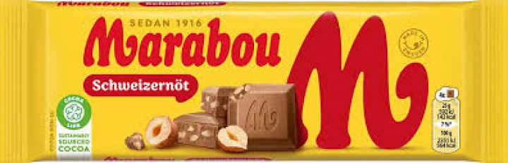 Marabou Schweizernöt 100g i gruppen Hela sortimentet hos Franks Cafe (franks121)