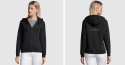 Hoodie med dragkedja, Herr