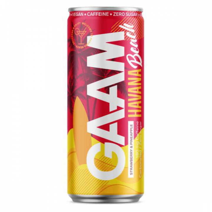 GAAM Energy 330 ml Havana Beach i gruppen Kylda drycker hos Franks Cafe (franks039)