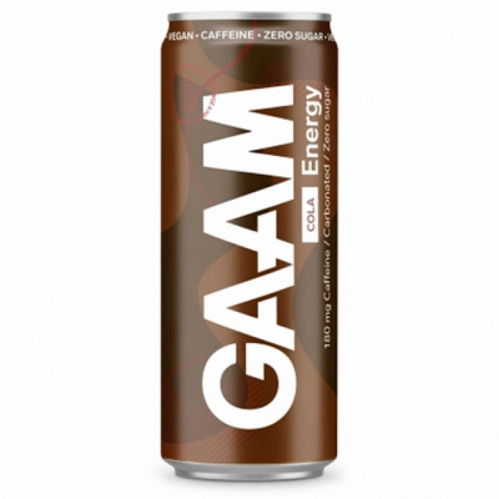 GAAM Energy 330 ml Cola i gruppen Kylda drycker hos Franks Cafe (franks072)