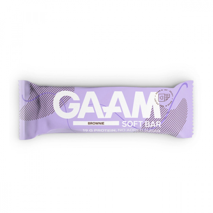 GAAM Soft bar 55 g Brownie i gruppen Bars hos Franks Cafe (franks074)