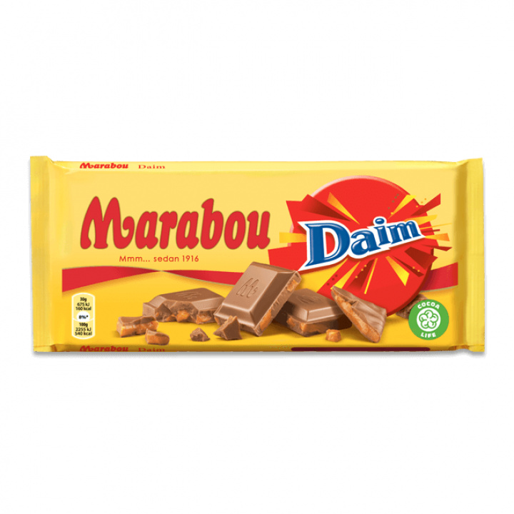Marabou Daim 100g i gruppen Hela sortimentet hos Franks Cafe (franks114)